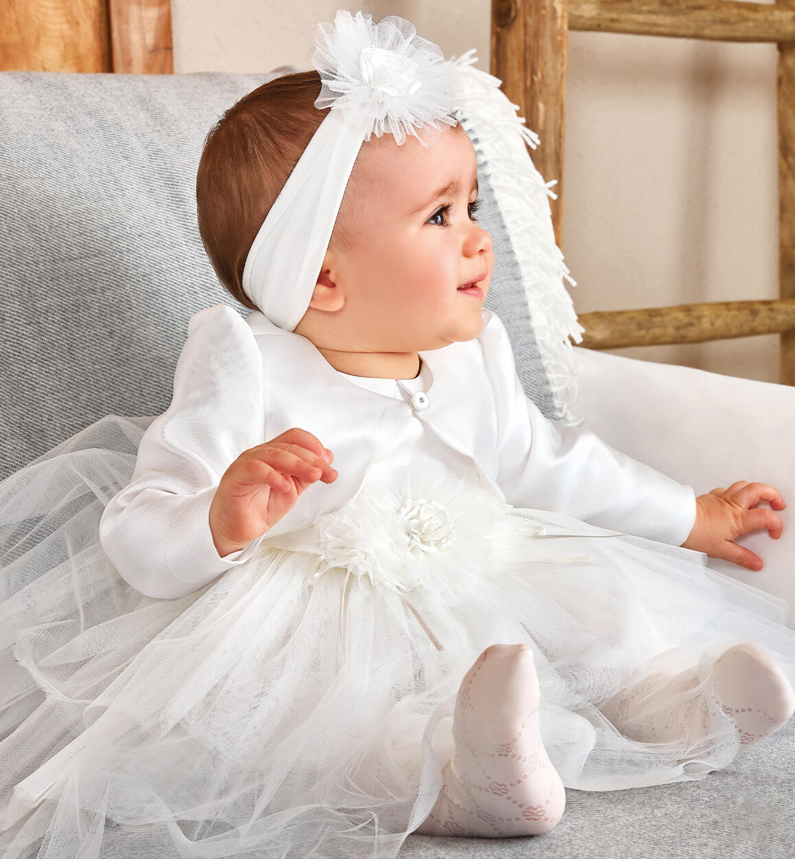 Baby Baptism Dress CREAM