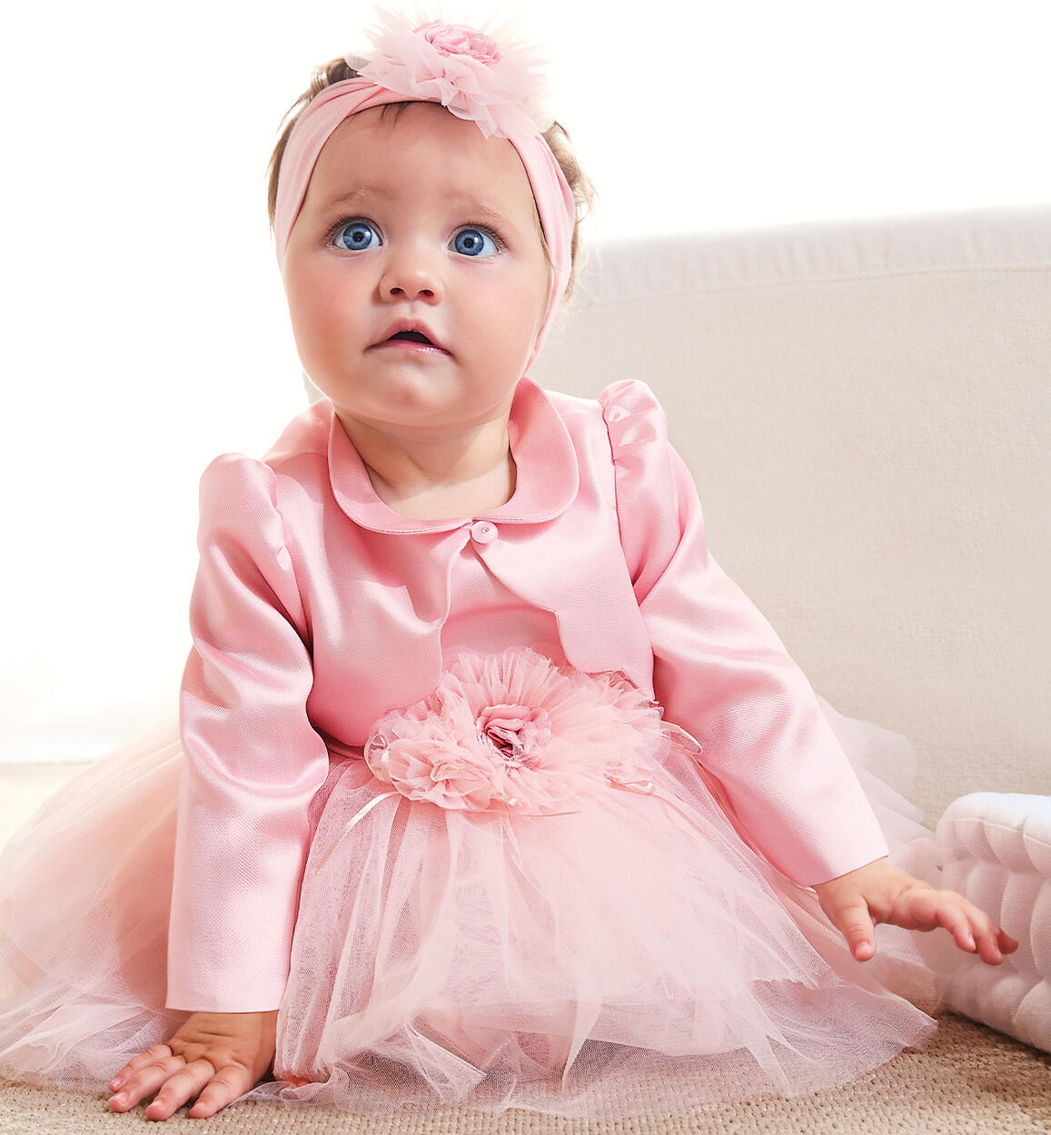 Baby Baptism Dress PINK