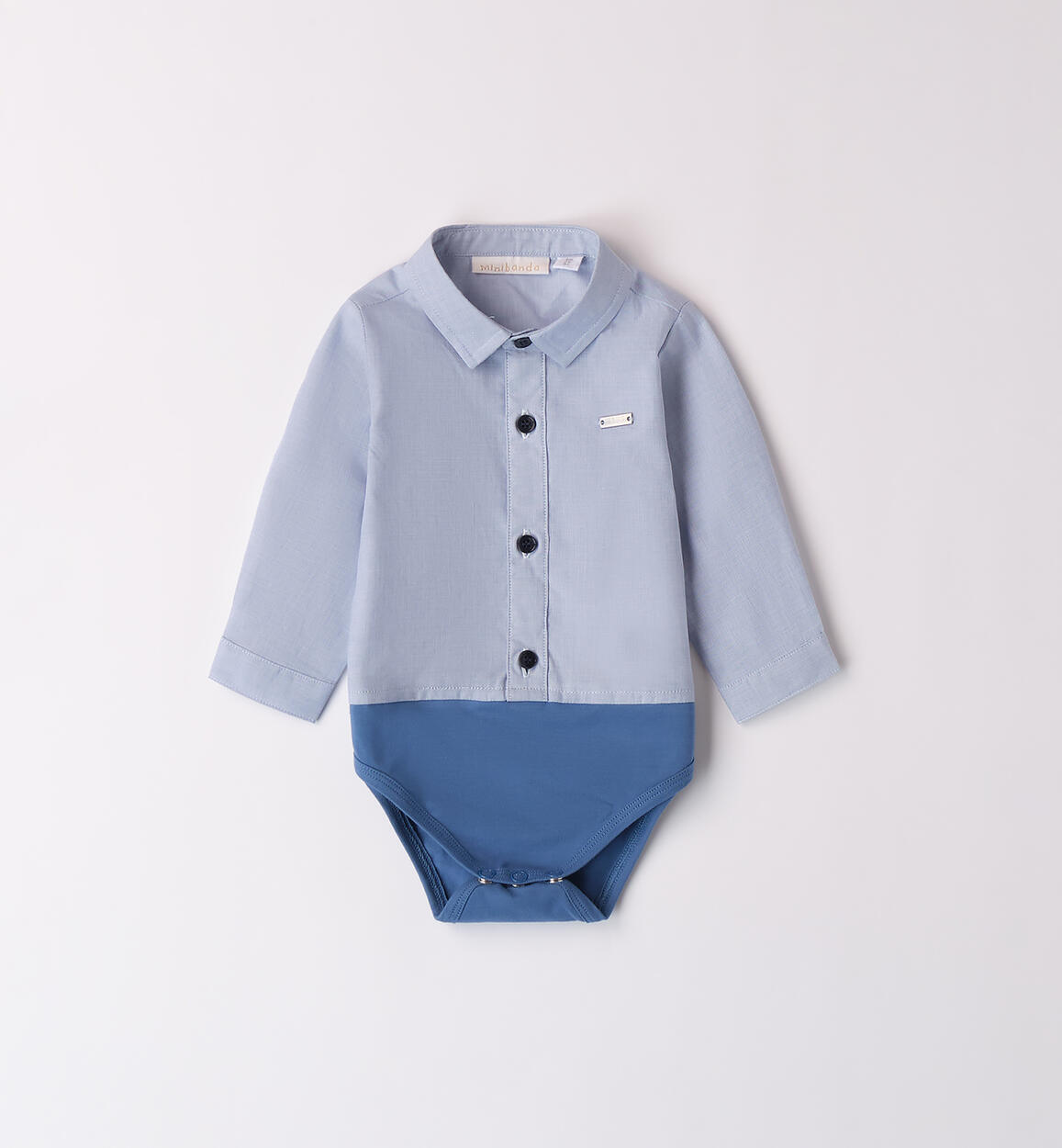 Baby boy shirt bodysuit BLUE