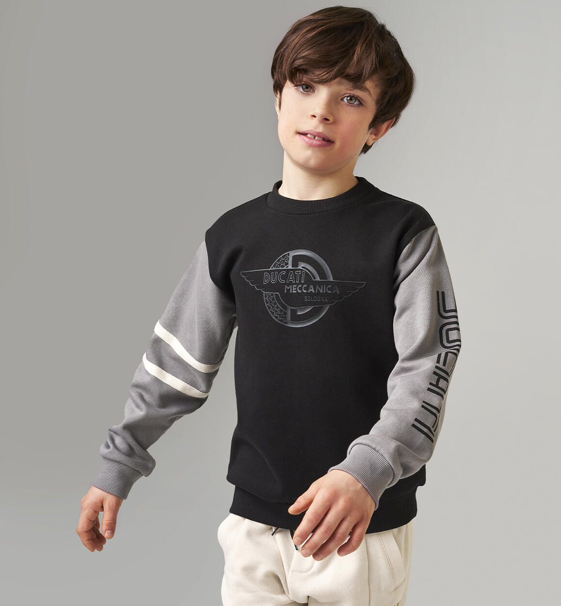 Ducati Sweatshirt for Children BLACK