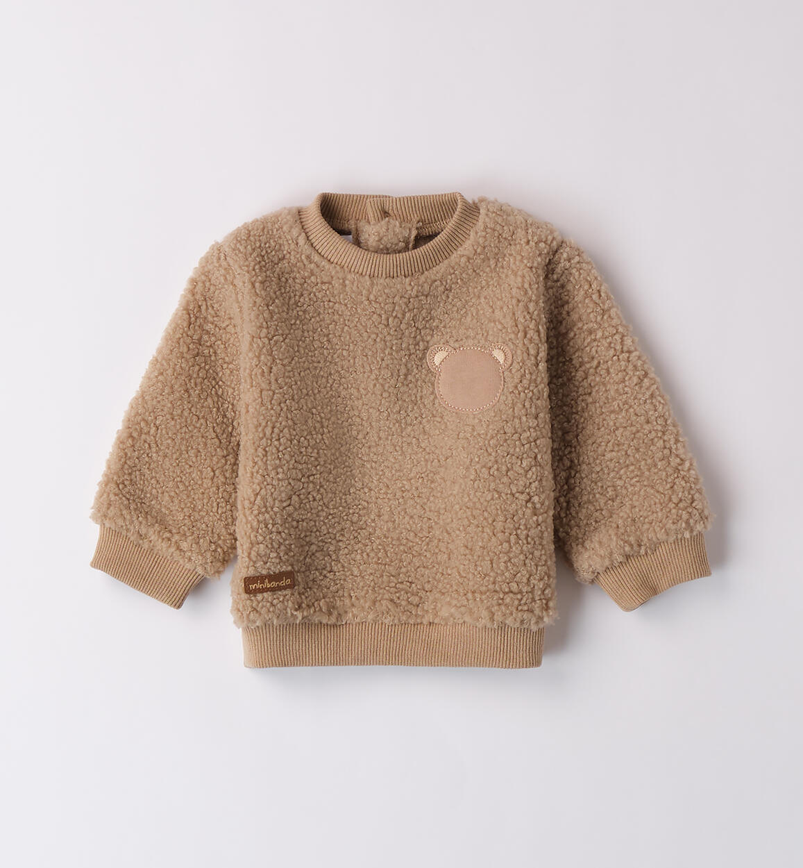 Sweatshirt for baby boy BEIGE