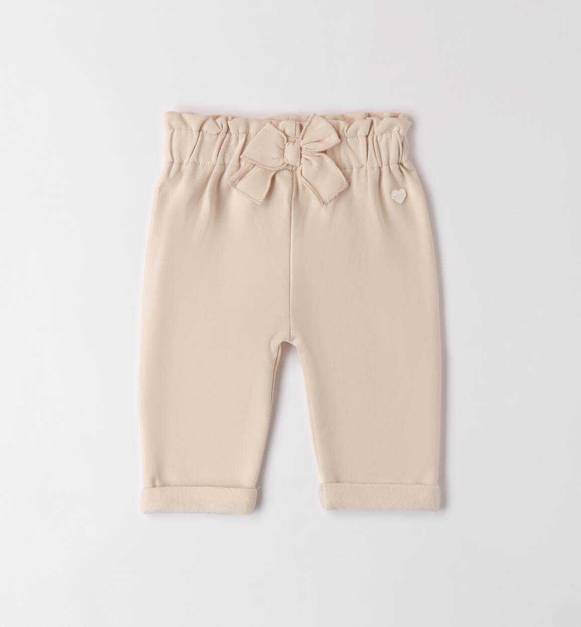 Pants for baby girl CREAM