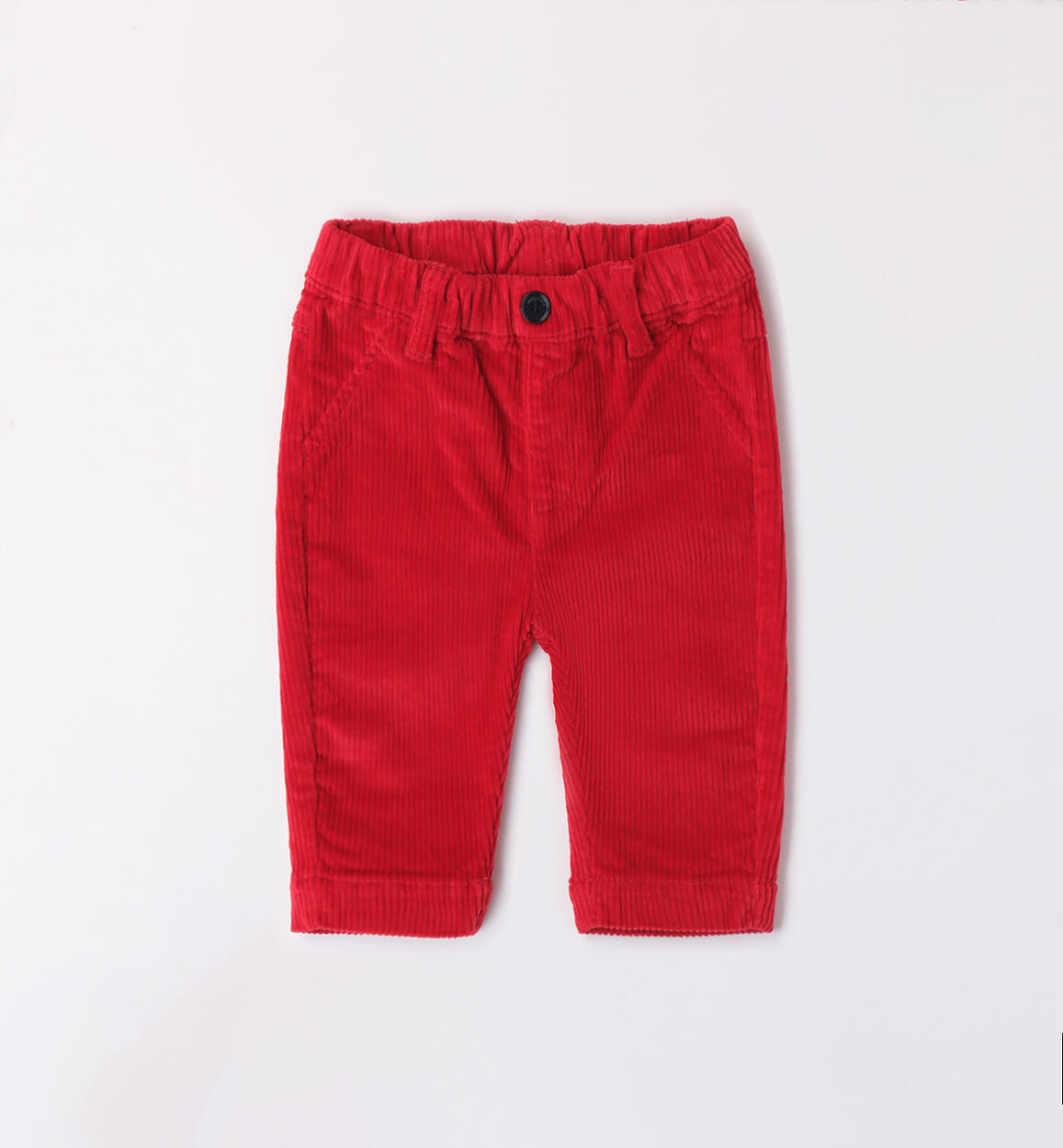 Pantaloni rossi neonato