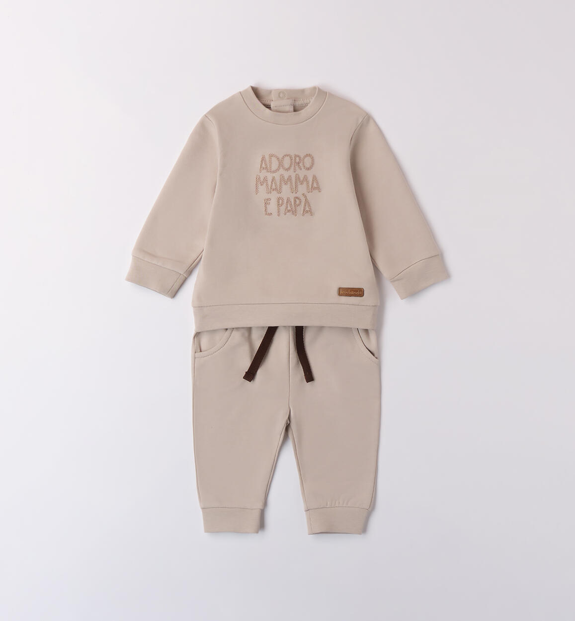 Winter suit for baby boy BEIGE