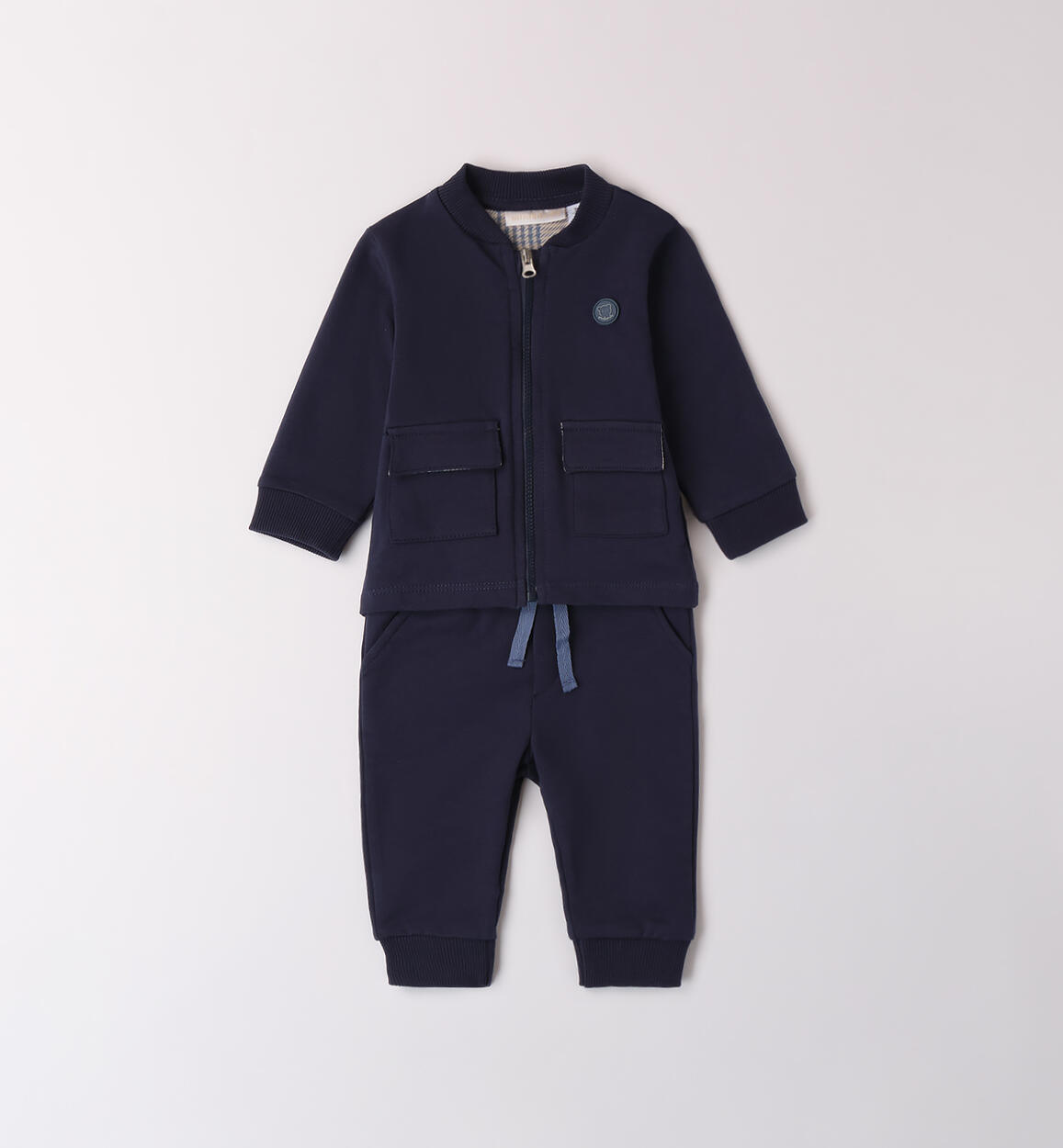 Sporty suit for baby BLUE