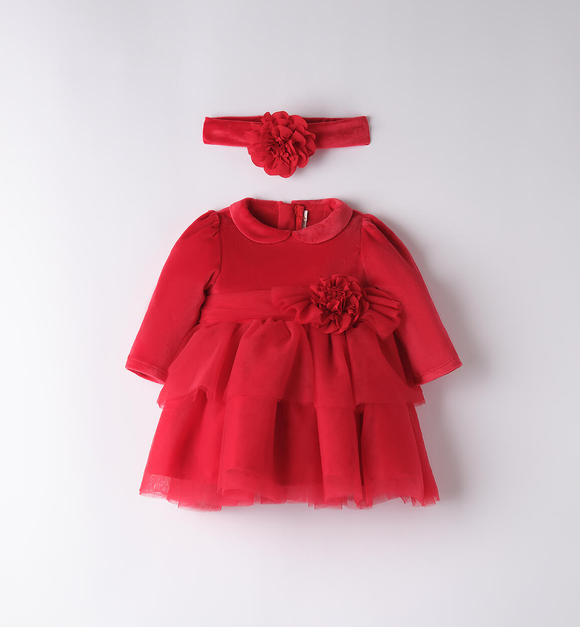 Ceremony dresses for baby girl RED