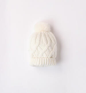 Newborn hat with pompom