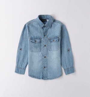 Camicia jeans bambino