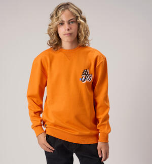 Orange sweatshirt for boys