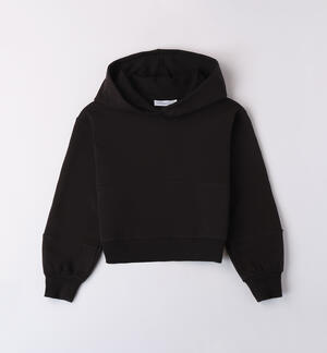 Hooded sweatshirt for girls