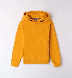 Mustard sweatshirt for boys