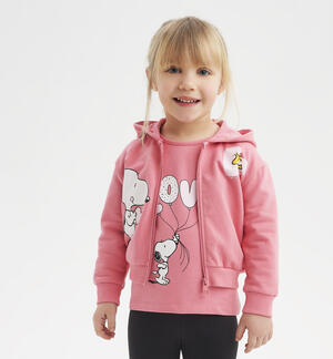 Felpa Snoopy con cappuccio bambina