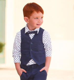 Boy's elegant waistcoat