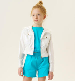 White jacket for girls