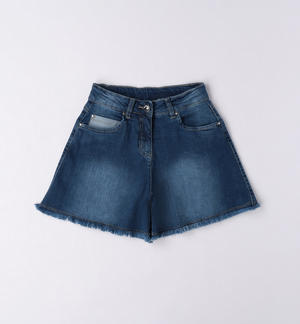 Gonna pantalone in jeans ragazza