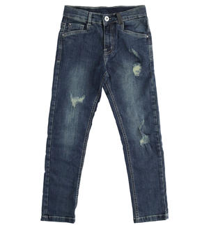 Jeans con rotture per ragazzo