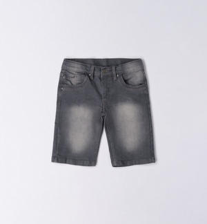 Jeans corto ragazzo GRIGIO