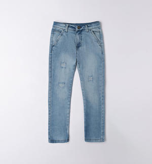 Jeans ragazzo cotone organico