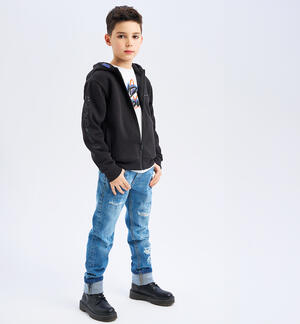 Jeans ragazzo strappati