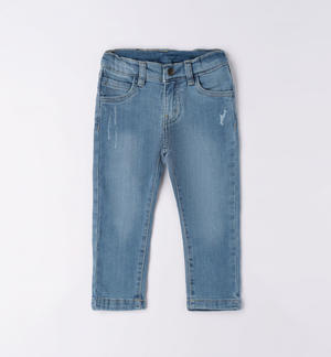 Jeans slim bambino BLU