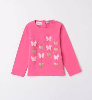 T-shirt with butterflies for girls