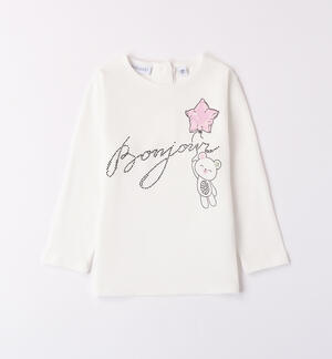 T-shirt with print for girls