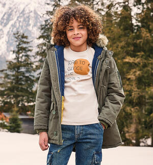 Crew neck t-shirt for boys