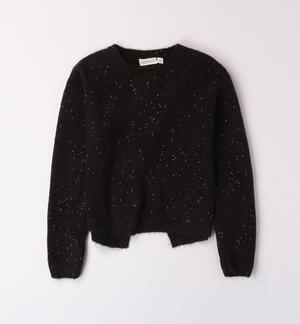 Sweater with sequins for girls