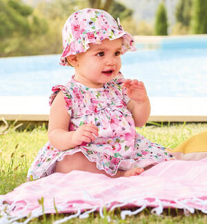 Baby girl summer romper