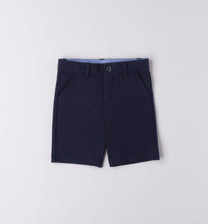 Pantalone elegante bambino in felpa BLU