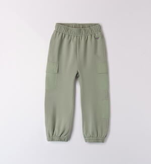 Green pants for girls