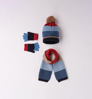 Set sciarpa, cappello e guanti per bambino