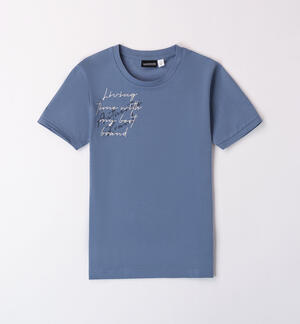 Boys' T-shirt with lettering