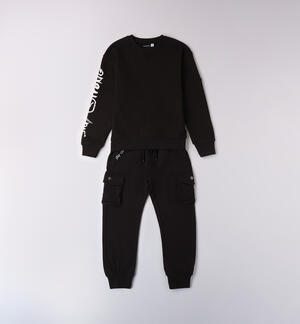 100% cotton tracksuit for boys