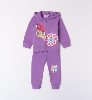 Sporty tracksuit for girls