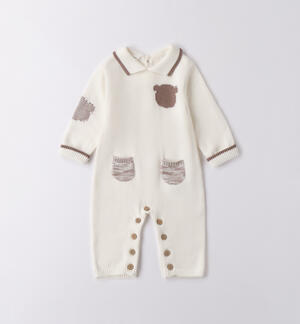 Baby knitted onesie