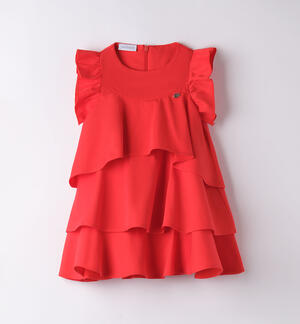 Girls' red dress
