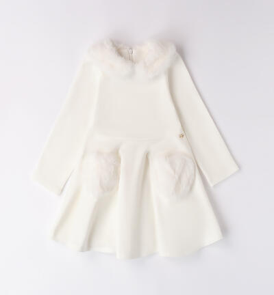 Ceremony dress for girls CREAM