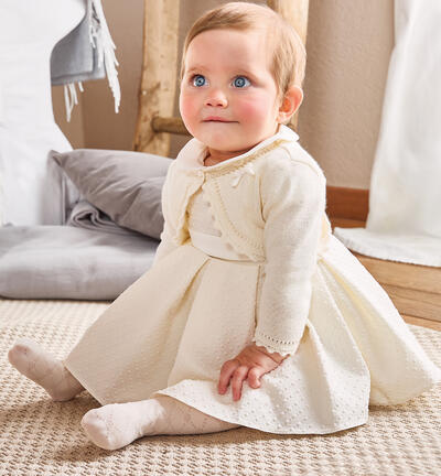 Newborn ceremony dress CREAM