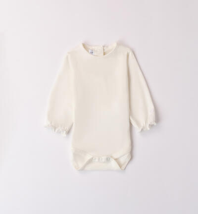 Baby girl bodysuit CREAM