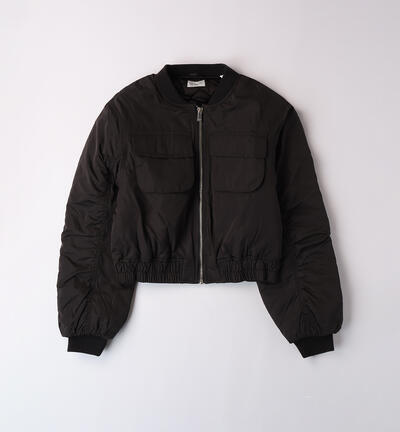 Bomber for girls BLACK