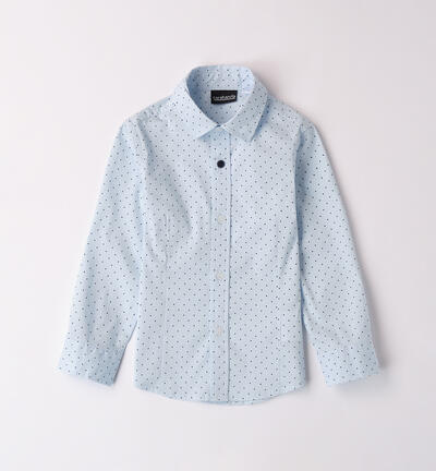 Elegant shirt for boys LIGHT BLUE