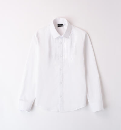 Camicia bianca bambino BIANCO