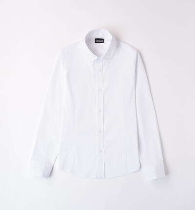 Camicia bianca ragazzo BIANCO