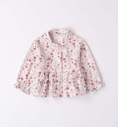 Baby girl cotton shirt PINK