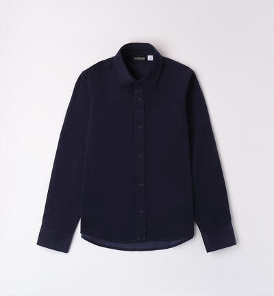 100% cotton shirt for boys BLUE