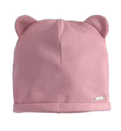 Cappello con orecchie bambina ROSA