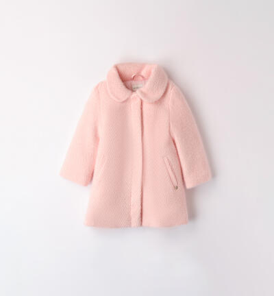 Cappotto bambina elegante ROSA