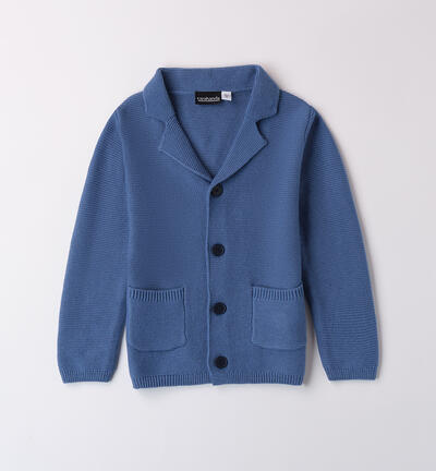 Elegant cardigan for boys BLUE