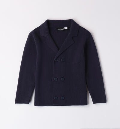 Elegant cardigan for boys BLUE